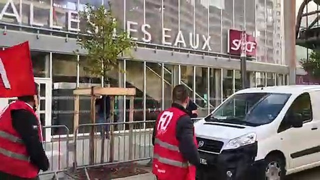 Inauguration nouvelle gare de Chambéry : les syndicats affluent