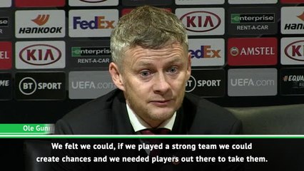 Solskjaer salutes Greenwood, Rasford and Martial