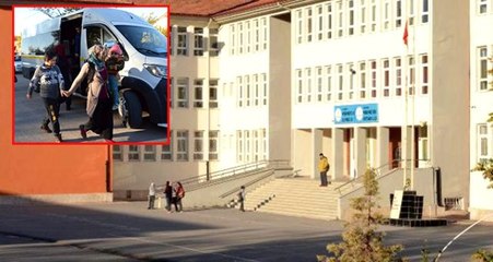 Yuhalandığı öne sürülen özel eğitim öğrencileri bu sabah derslerine girdi