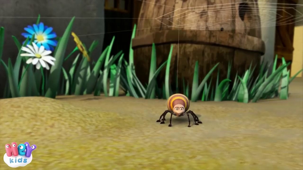 Bir Küçücük Örümcek  Çoçuk Şarkıları Dinle _