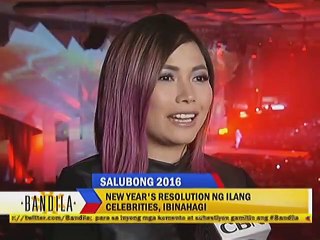 Download Video: New Year's resolution ng ilang celebrities, ibinahagi