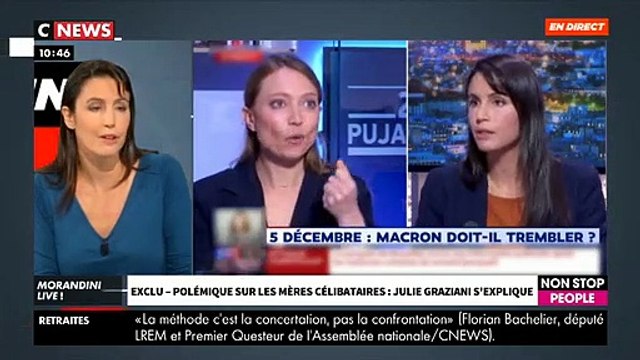 EXCLU - Après ses propos sur le SMIC et les femmes célibataires, Julie Graziani s’explique: Je m’excuse. Mes propos étaient excessifs, pas intelligents - VIDEO