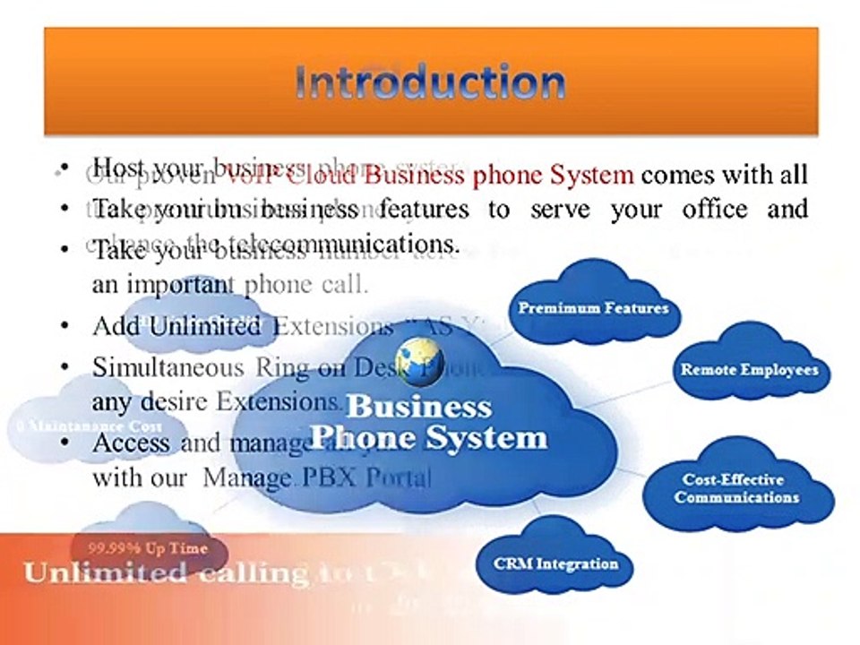 Hosted Business Phone System and Services