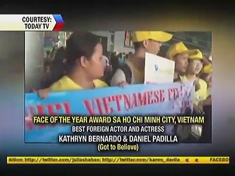 KathNiel, kinilala bilang Best Foreign Actor at Actress sa Face of the Year Awards sa Vietnam