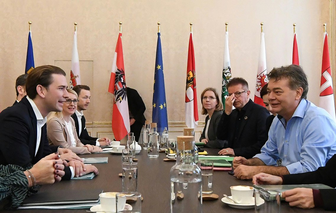 Letzte Runde der türkis-grünen Sondierungen