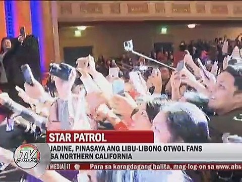 Jadine,pinasaya ang libu-libong OTWOL Fans sa Northern California