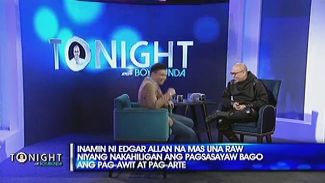 Edgar Allan Guzman admits he is a dancer first, before becoming an actor