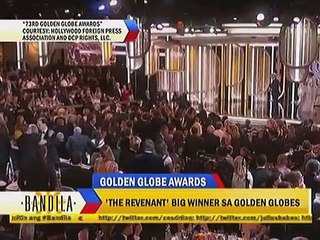 73rd Golden Globe Awards, napuno ng tawanan at intriga