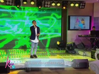 Michael sings ""Sorry""