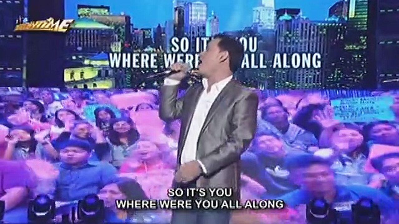 Raymond Lauchengco sings So It's You in Singing...