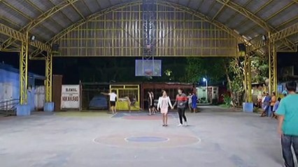 Clark wants to have a basketball team of kids with Leah