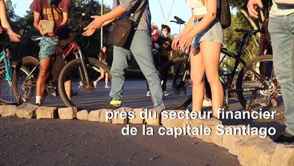 Chili: les manifestations s'étendent aux quartiers aisés de la capitale