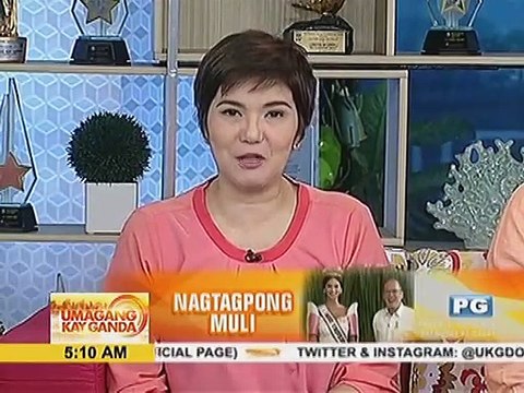 Pnoy at Miss Universe Pia Wurtzbach, muling nagtagpo