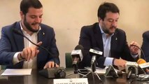 Firenze - Matteo Salvini a Palazzo Vecchio: 
