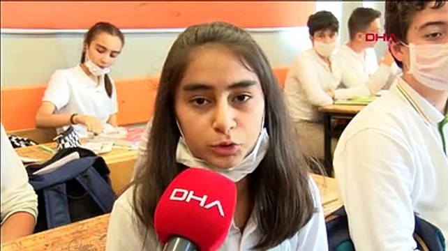 Lösemi hastası Murat'a okul arkadaşlarından maskeli destek