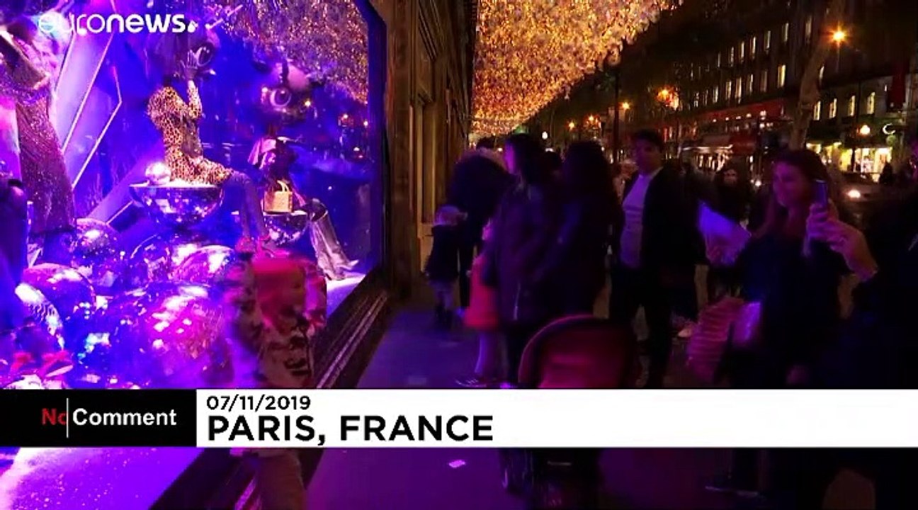 Paris: Es weihnachtet schon sehr...