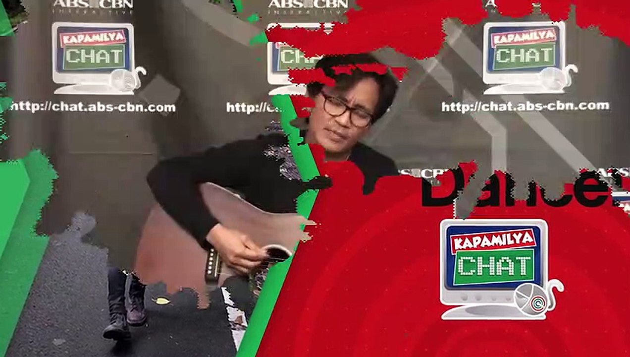 Ebe Dancel sings FPJ's Ang Probinsyano theme song ""Huwag Ka Nang Umiyak"" LIVE at the Kapamilya Chat
