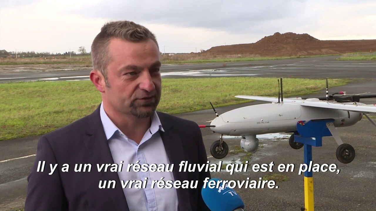 Dans le nord de la France, tests de livraison par drone pour le futur plus grand site d'-e commerce d'Europe