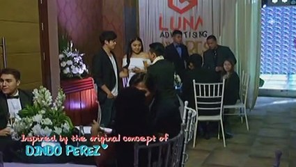 Clark walks out at Luna Awards after party