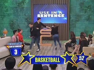 Team Ka-Familiar wins in ""Use In A Sentence""
