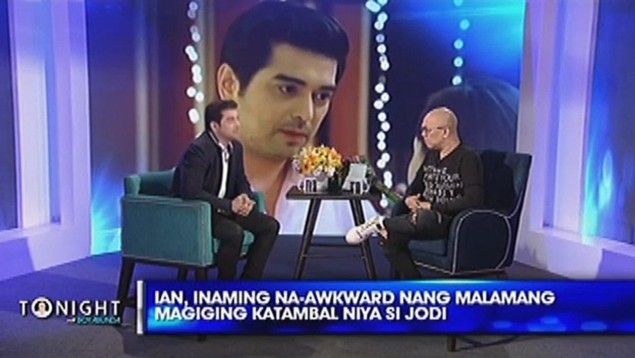 Did Ian Veneracion feel pressured being teamed up with Jodi Sta Maria?
