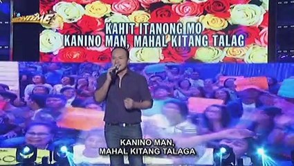 Chad Borja sings Ikaw Lang in Singing Mo To