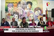 Bolivia: Luis Camacho se pronuncia sobre carta a Evo Morales