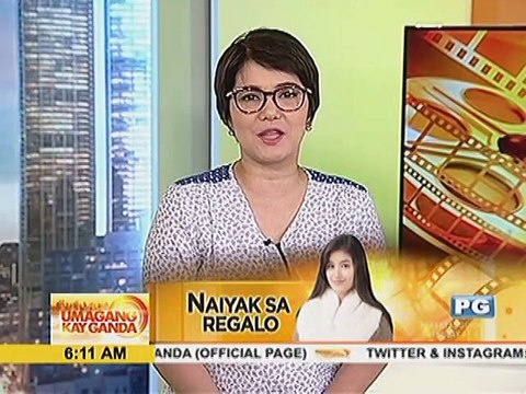 Liza Soberano, naiyak sa regalong puppy sa kanya ni Enrique Gil