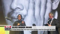 S. Korean director Park Chan-wook receives honorary award from Norwegian film festival