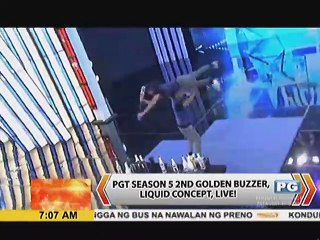 PGT season 5 2nd golden buzzer, Liquid Concept, may pasabog na performance sa UKG