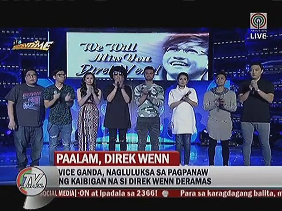 Vice Ganda, nagluluksa sa pagpanaw ng kaibigan na si Direk Wenn Deramas
