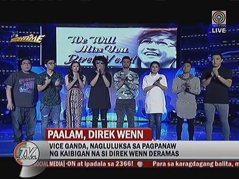 Vice Ganda, nagluluksa sa pagpanaw ng kaibigan na si Direk Wenn Deramas