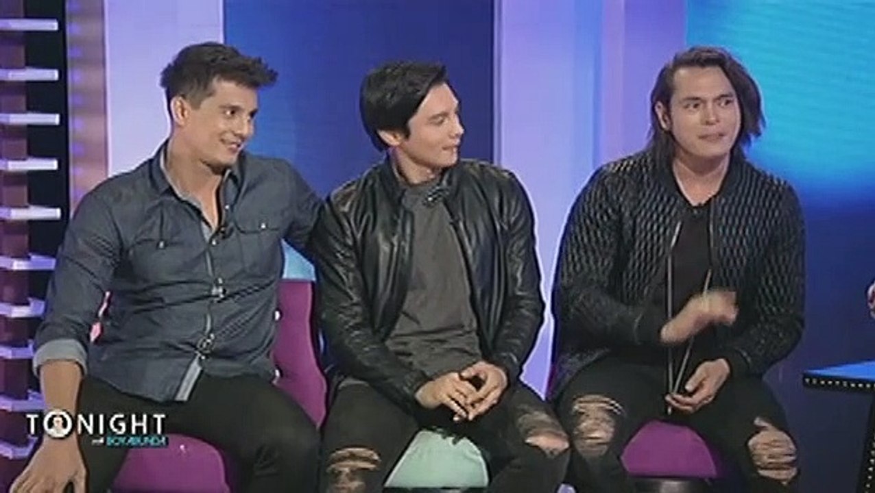 Gwapong-gwapo sa kanilang mga sarili sina Jake Cuenca, Ejay Falcon and Joseph Marco?