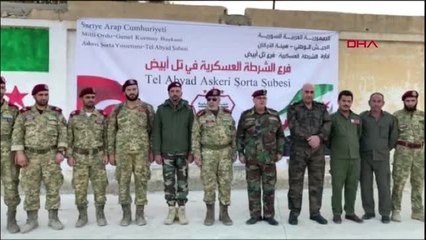 Tel abyad ve resulayn'a askeri mahkeme ile polis şubesi