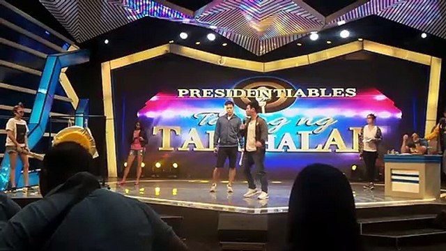Mga Presidentiables, napakanta sa Tawag ng Tanghalan!