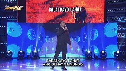 Anthony Castelo sings Balatkayo on Singing Mo 'To