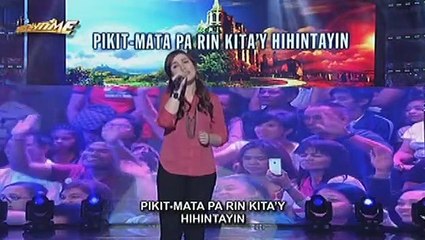 Lilet sings ""Tulak Ng Bibig, Kabig Ng Dibdib on Singing Mo 'To