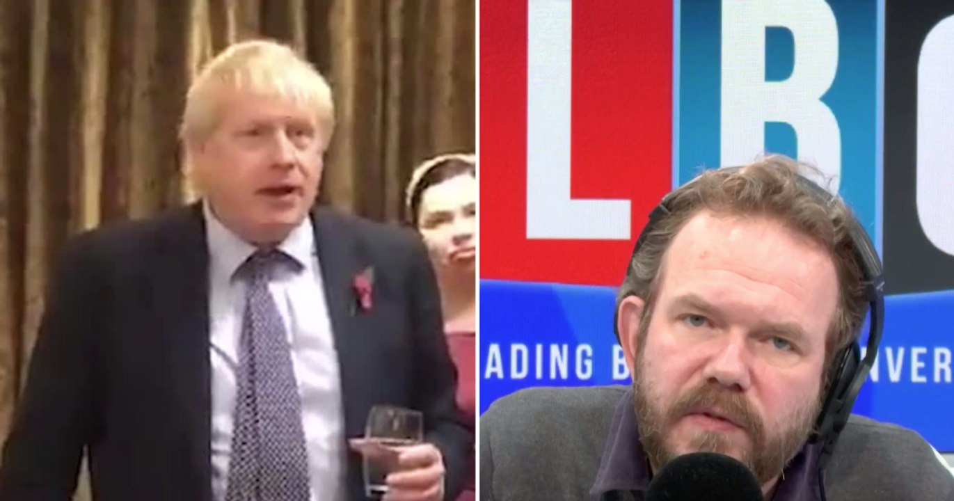 James O'Brien Dissects Boris Johnson's Contradictory Speech