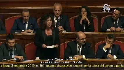 Nisini - Nelle proposte del governo nessuna tutela per lavoratori (08.11.19)