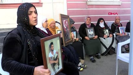 Diyarbakır hdp önündeki eylemde 67'nci gün; oğlu kaçırılan annenin feryadı