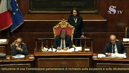 De Vecchis - Finalmente una commissione di inchiesta su lavoro e sicurezza (08.11.19)