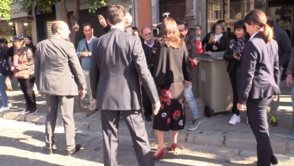 La reina Letizia se preocupa por la prensa en su evento de Sevilla