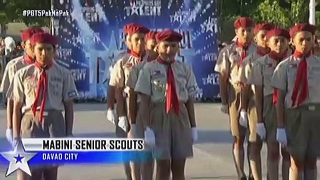 Pilipinas Got Talent Season 5 Auditions: Mabini Senior Scouts - Drill Performers