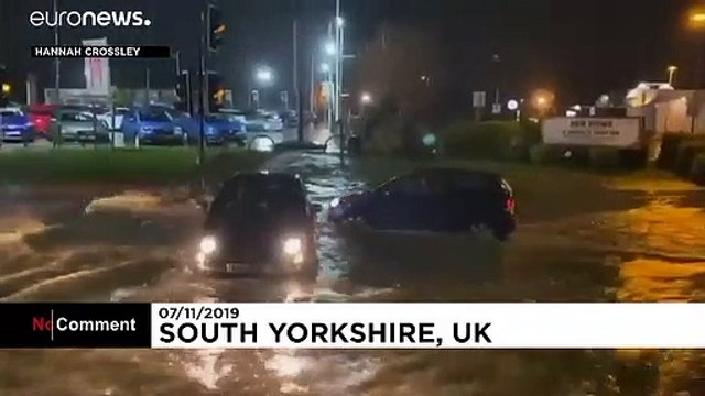 Наводнения на севере Англии