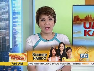 Ilang celebrities, ipinakita ang summer look