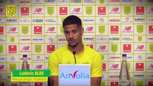 Ludovic Blas avant FC Nantes - AS Saint-Étienne
