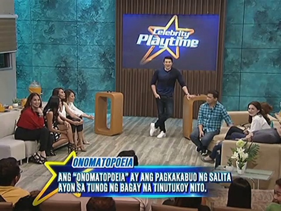 Luis, sinubok ang galing nina Ara at Candy sa spelling