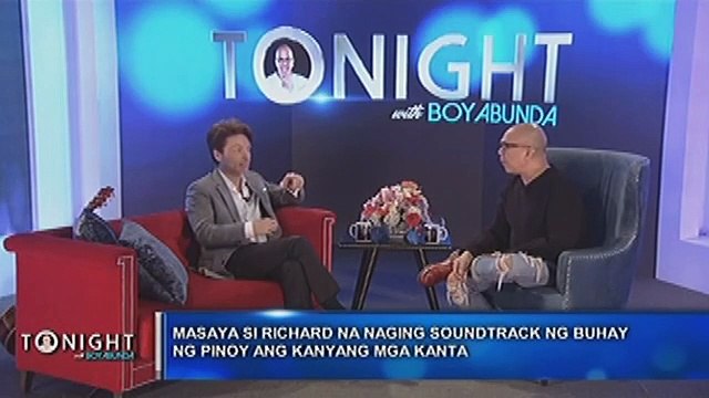 Tonight With Boy Abunda: Full Interview with Richard Marx