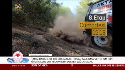 8. Etap cumartesi 12.15'te