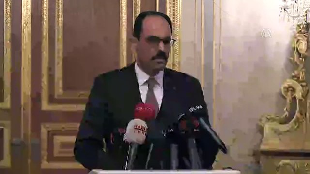 Cumhurbaşkanlığı Sözcüsü Kalın, dörtlü zirveye ilişkin bilgi verdi (1) - İSTANBUL